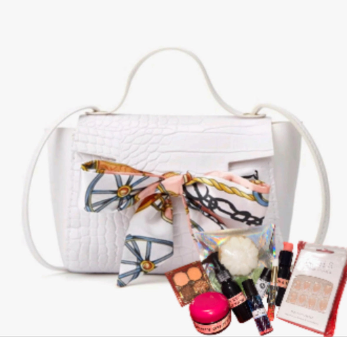 Bow Beauty Bag (Available In 4 Colors)